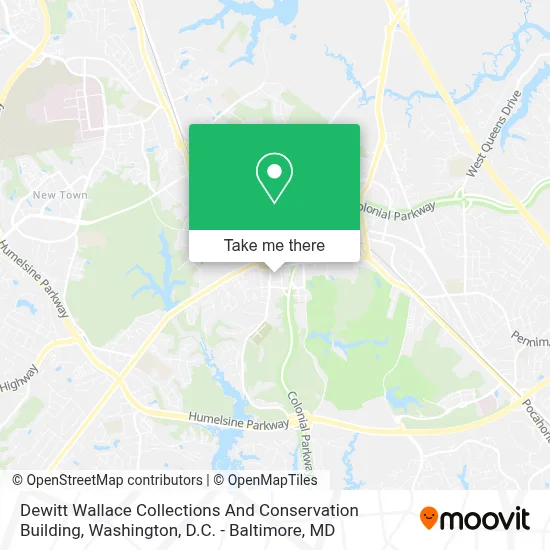 Dewitt Wallace Collections And Conservation Building map
