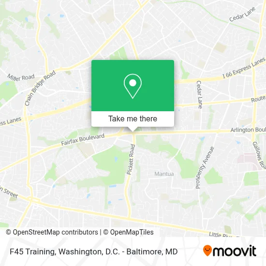 F45 Training map