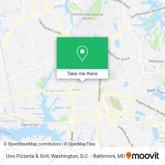 Uno Pizzeria & Grill map