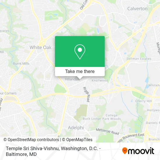 Temple Sri Shiva-Vishnu map