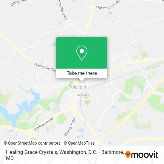 Healing Grace Crystals map