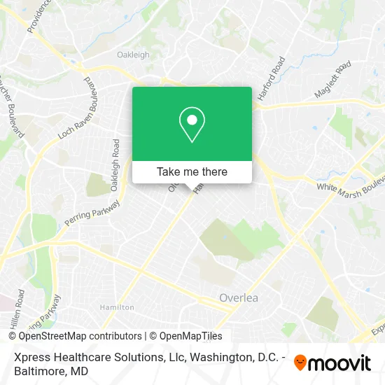 Xpress Healthcare Solutions, Llc map