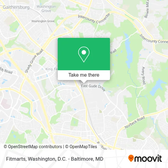 Fitmarts map