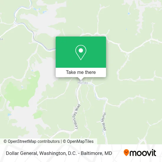 Dollar General map