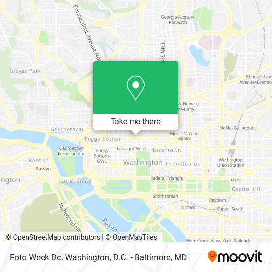 Foto Week Dc map