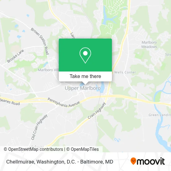 Chellmuirae map