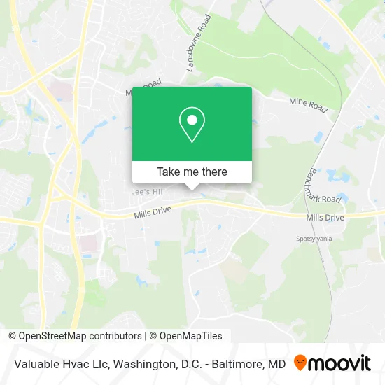 Valuable Hvac Llc map