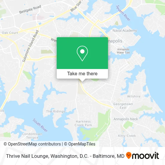 Thrive Nail Lounge map