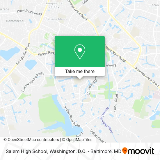 Salem High School map