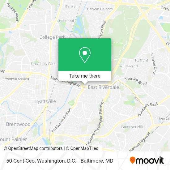 50 Cent Ceo map