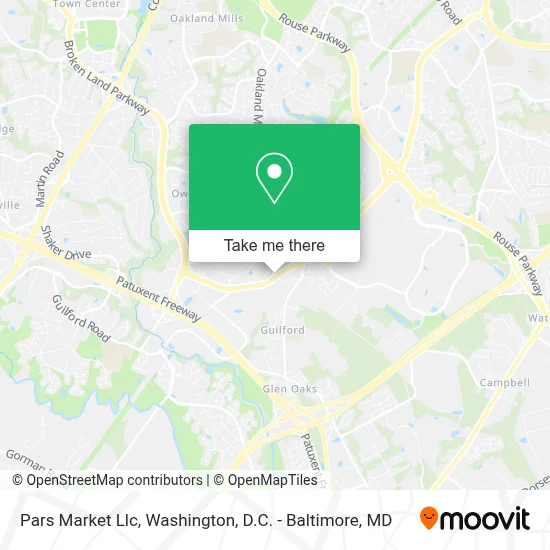 Pars Market Llc map