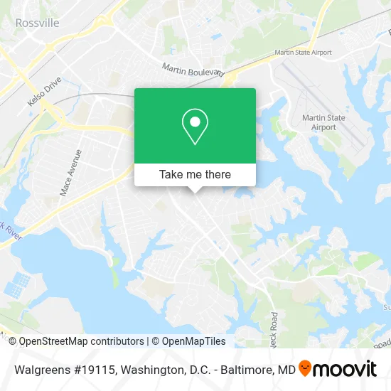 Walgreens #19115 map