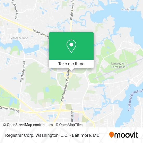 Registrar Corp map