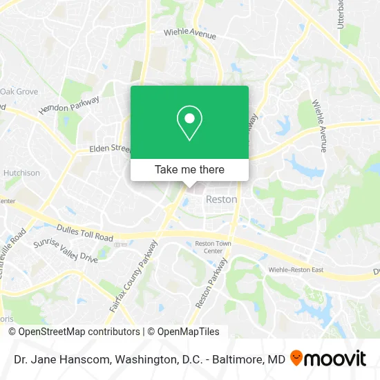 Dr. Jane Hanscom map