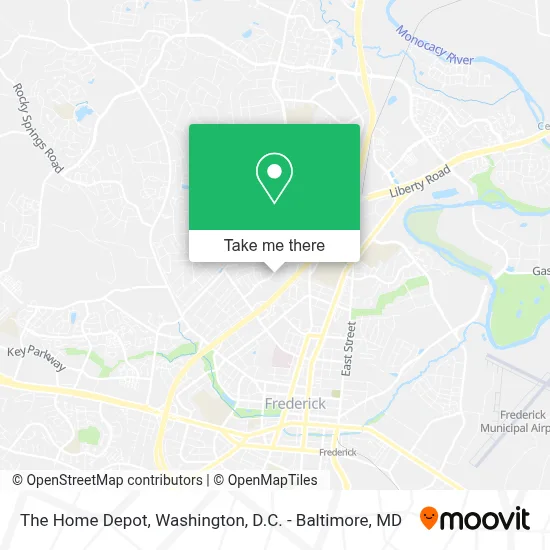 The Home Depot map