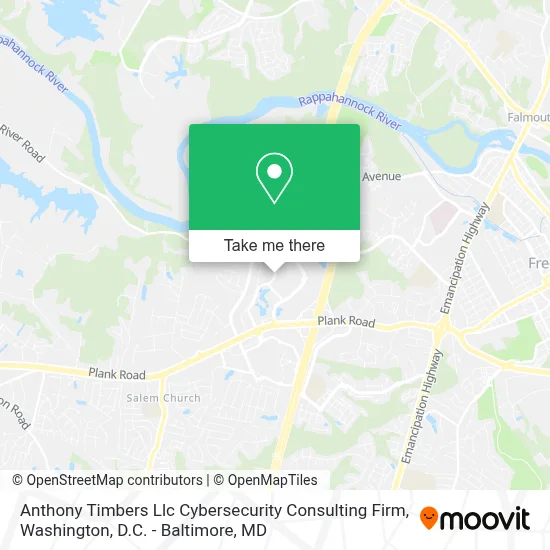 Anthony Timbers Llc Cybersecurity Consulting Firm map