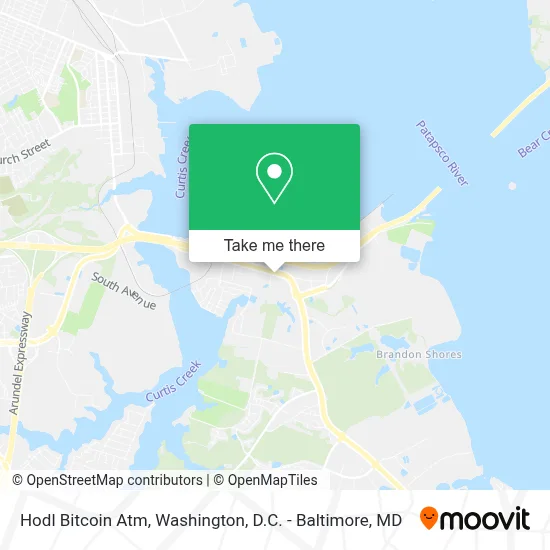 Hodl Bitcoin Atm map