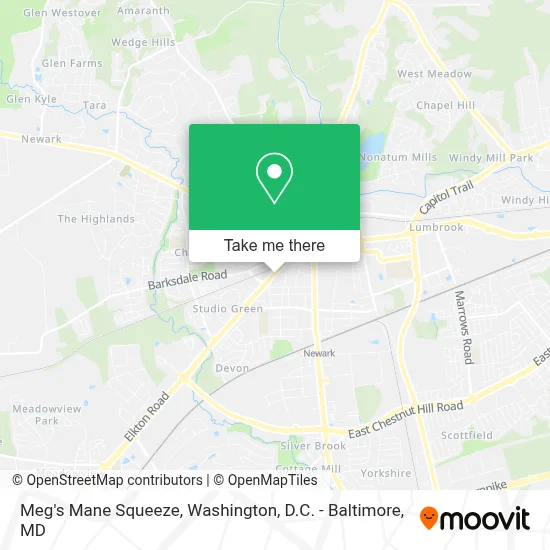 Meg's Mane Squeeze map