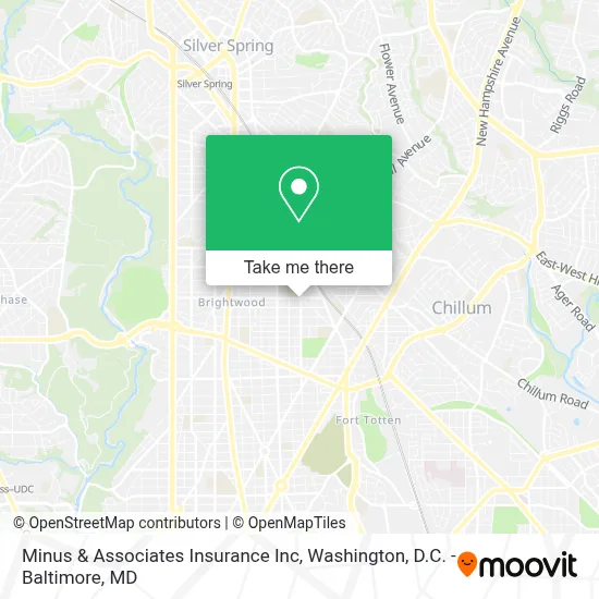 Minus & Associates Insurance Inc map