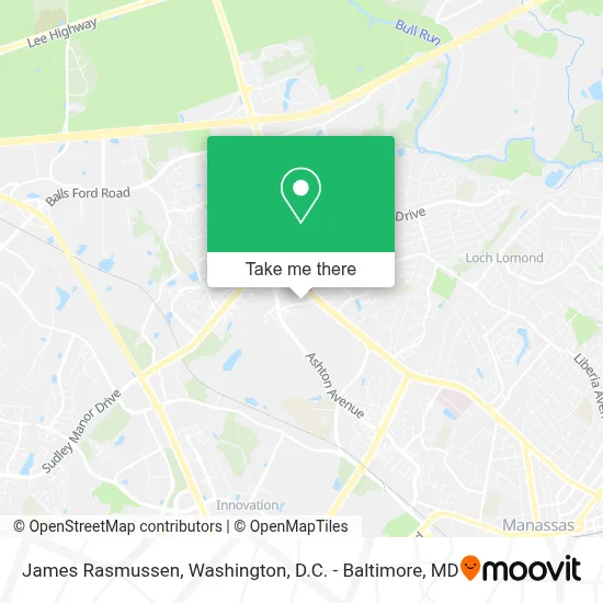 James Rasmussen map