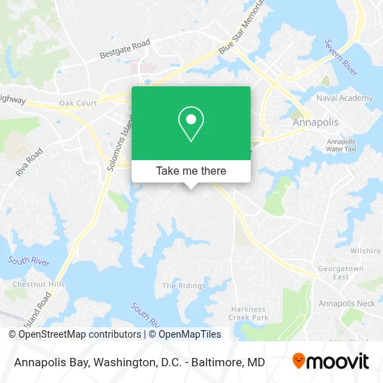 Annapolis Bay map