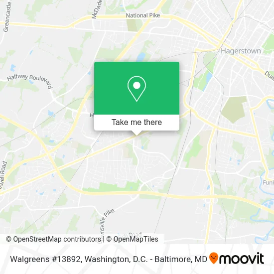Walgreens #13892 map