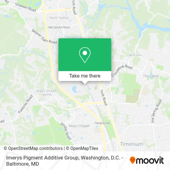 Imerys Pigment Additive Group map