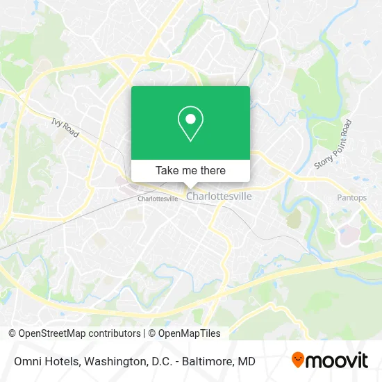 Omni Hotels map