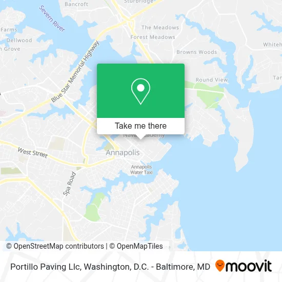 Portillo Paving Llc map