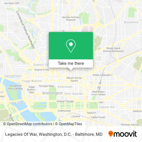 Legacies Of War map