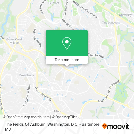 The Fields Of Ashburn map