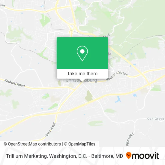 Trillium Marketing map