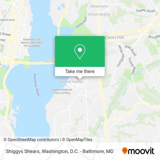 Shiggys Shears map