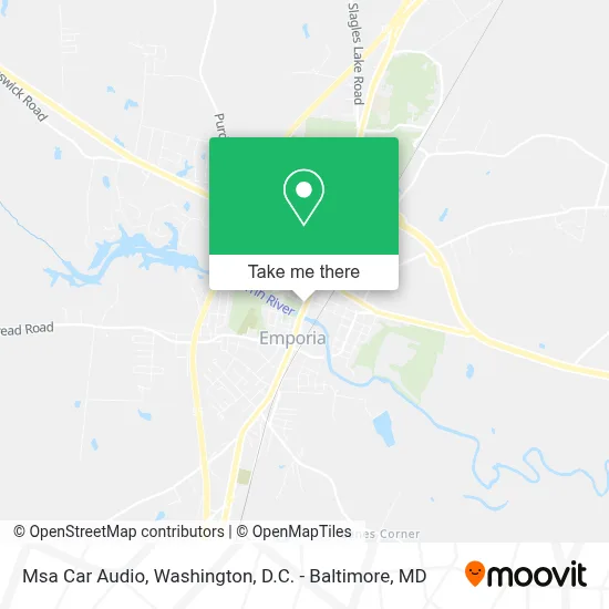 Msa Car Audio map
