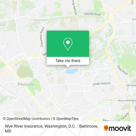 Wye River Insurance map