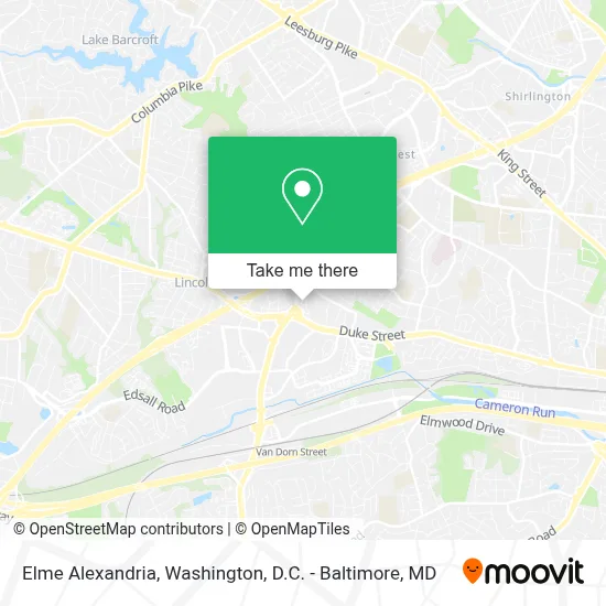 Elme Alexandria map