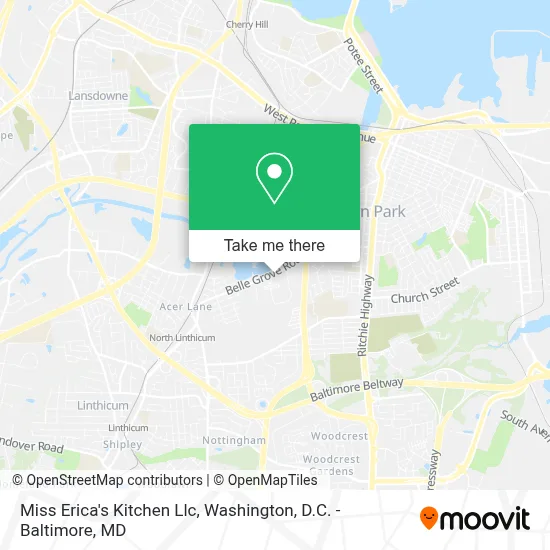 Miss Erica's Kitchen Llc map
