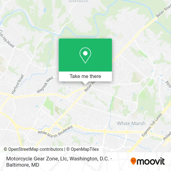 Motorcycle Gear Zone, Llc map