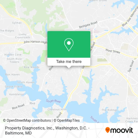 Property Diagnostics, Inc. map