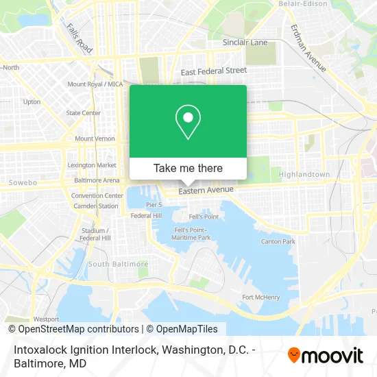 Intoxalock Ignition Interlock map
