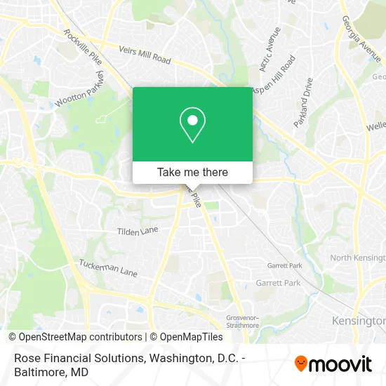 Rose Financial Solutions map