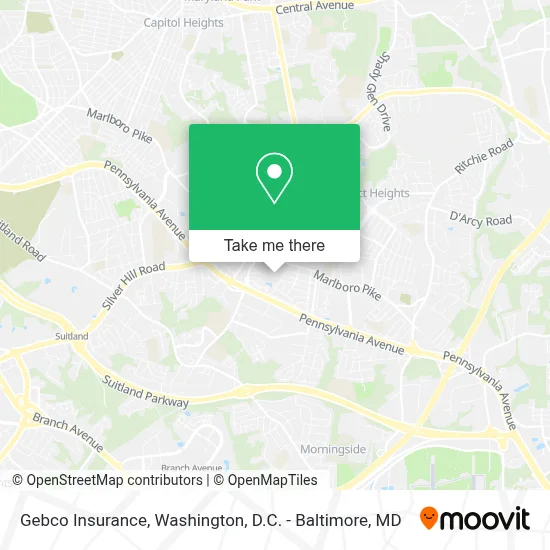 Gebco Insurance map