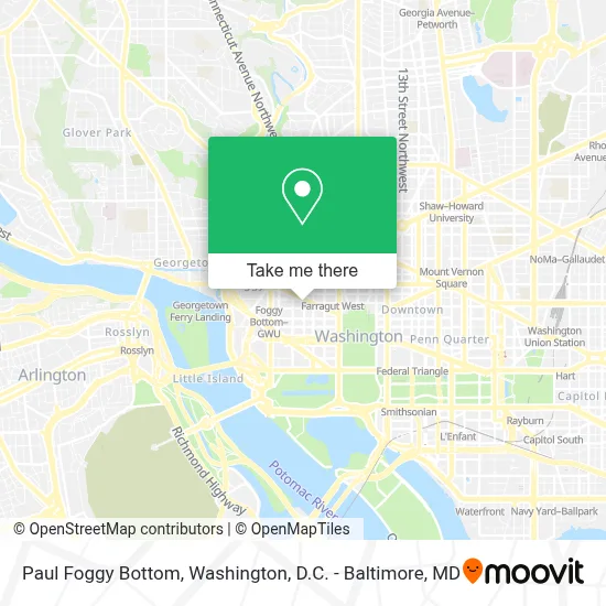 Paul Foggy Bottom map