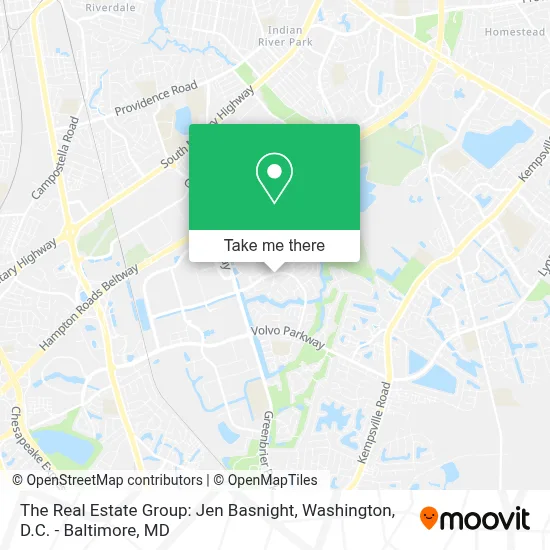 The Real Estate Group: Jen Basnight map