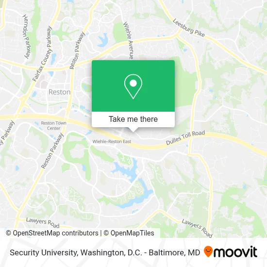 Security University map