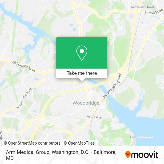 Arm Medical Group map