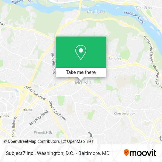 Subject7 Inc. map