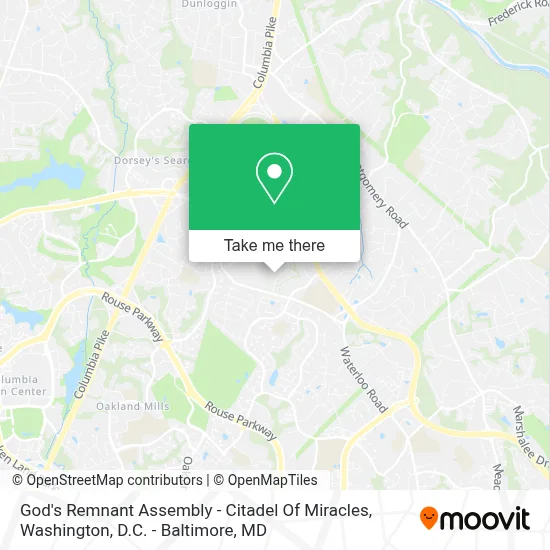 God's Remnant Assembly - Citadel Of Miracles map