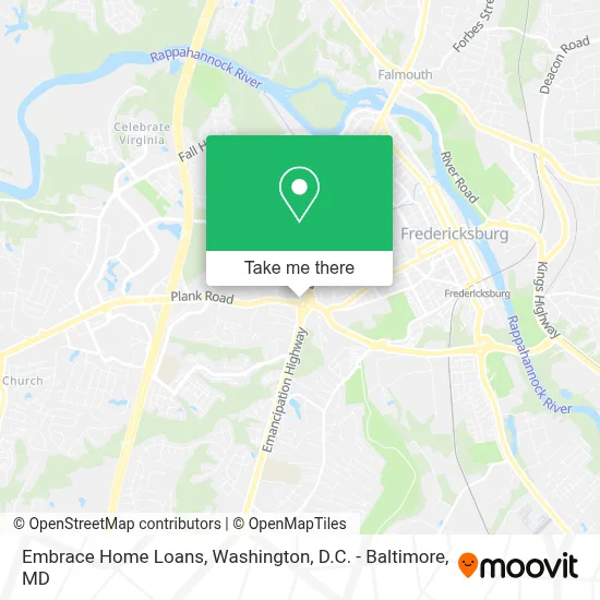Embrace Home Loans map