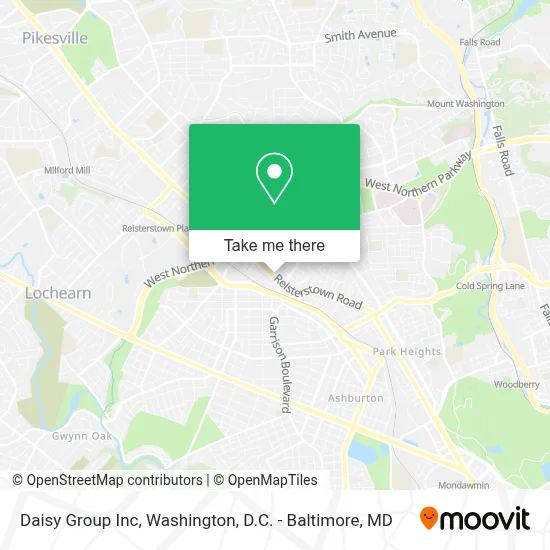 Daisy Group Inc map